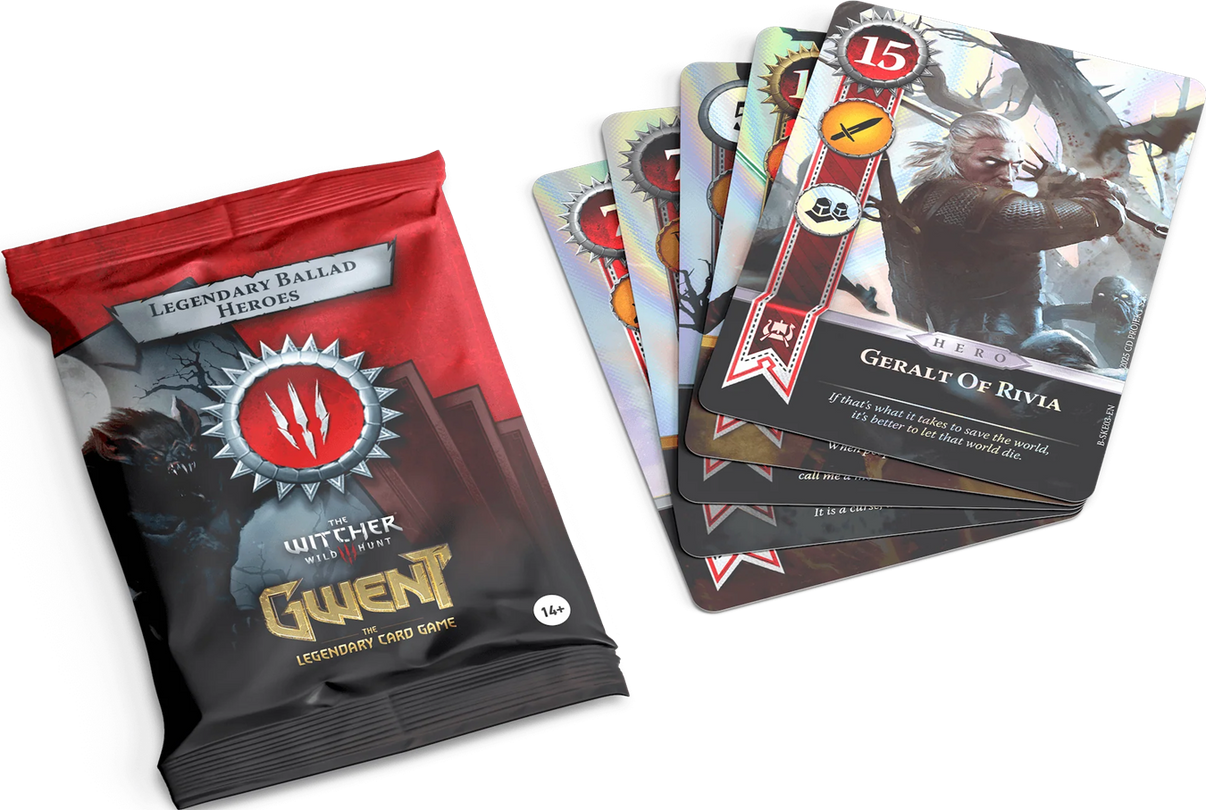 GWENT LEGENDARY BALLAD CARDS - MONSTERS (Pre-Order)