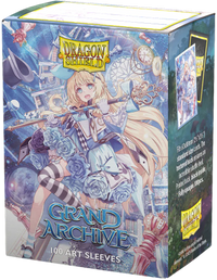 DRAGON SHIELD SLEEVES GRAND ARCHIVE ALICE, GOLDEN QUEEN 100CT (Special Order)