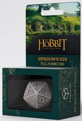 HOBBIT TCG SPINDOWN D20 JUMBO DIE RADIANT (Special Order)