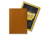 DRAGON SHIELD SLEEVES JAPANESE MATTE GOLD 60CT (Special Order)