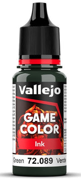 VALLEJO: GAME COLOR GREEN INK 18ML (Special Order)