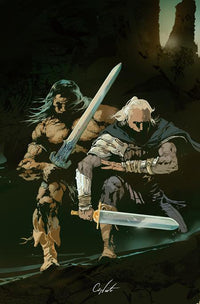 CONAN THE BARBARIAN AND DRAGONERO #5 (OF 7) CVR B STEVAN SUBIC VIRGIN CARDSTOCK VAR (MR) (Special Order)
