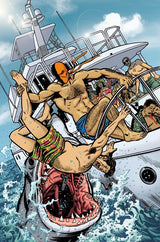 DEATHSTROKE INC #12 CVR C LAPHAM SWIMSUIT CARD STO (Special Order)