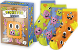 KIDS MONSTER SOCKS 6PC CDU (Special Order)