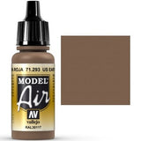 VALLEJO: MODEL AIR US EARTH RED (17ML) (Special Order)