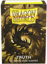 DRAGON SHIELD SLEEVES DUAL MATTE TRUTH 100CT (Special Order)