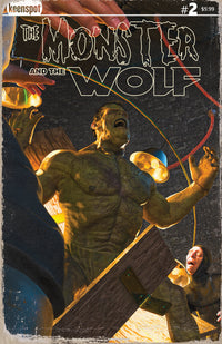 MARK SPEARS MONSTERS: THE MONSTER & THE WOLF #2 CVR A THE MODERN PROMETHEUS (Special Order)