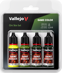 VALLEJO: GAME COLOR SET ORK SKIN (Special Order)