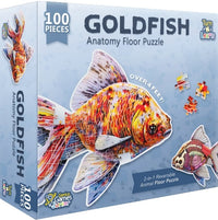 KIDS ANATOMY 100 PIECE GOLDFISH FLOOR PUZZLE (Special Order)