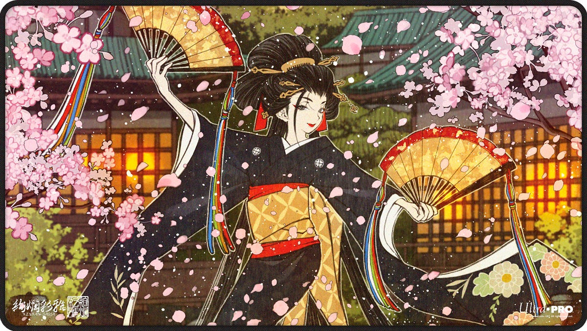 UP PLAYMAT YUMEKO GEISHA STITCHED (Pre-Order)