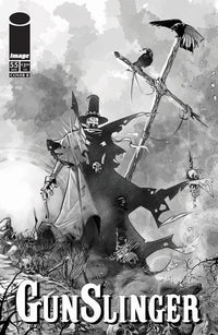 GUNSLINGER SPAWN #55 CVR B IG GUARA B&W VAR (Special Order)