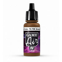 VALLEJO: GAME AIR BRASSY BRASS 17ML (Special Order)
