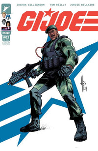 GI JOE #3 2ND PTG CVR A JASON HOWARD GI JOE CVR (Special Order)