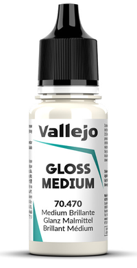 VALLEJO: AUXILIARY GLOSS MEDIUM (17ML) (Special Order)