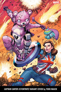 CAPTAIN CARTER #3 NAUCK FORTNITE VARIANT (Special Order)