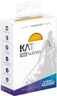 UG SLEEVES KATANA YELLOW 100CT (Special Order)