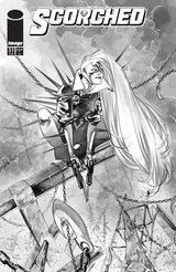 SPAWN SCORCHED #51 CVR B IG GUARA B&W VAR (Special Order)