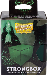 DRAGON SHIELD STRONGBOX CLEAR GREEN (Special Order)