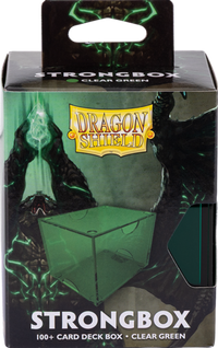 DRAGON SHIELD STRONGBOX CLEAR GREEN (Special Order)