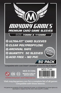 PREMIUM MAGNUM LOST CITIES SLEEVES 70mmX110mm 50CT (Special Order)
