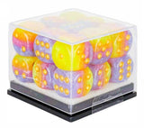 SD D6 DICE SET TAHITIAN SUNSET 12MM 18CT (Special Order)