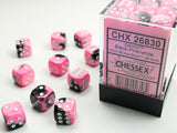 GEMINI 36D6 BLACK-PINK/WHITE 12MM (Special Order)