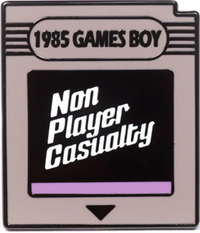 NON PLAYER CASUALTIES ENAMEL PIN V1 (Special Order)