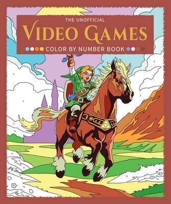 UNOFFICIAL VIDEO GAMES COLOR BY NUMBER BOOK (Pre-Order)