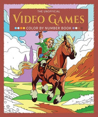UNOFFICIAL VIDEO GAMES COLOR BY NUMBER BOOK (Pre-Order)