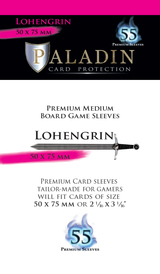 B&D PALADIN PREMIUM SLEEVES MEDIUM LOHENGRIN 50MM X 75MM 55CT (Special Order)