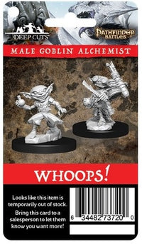 PF UNPAINTED MINIS WV9 RETAIL REORDER CARDS (Special Order)