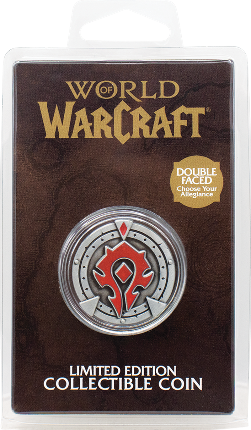WORLD OF WARCRAFT - LIMITED EDITION FACTION COIN (Pre-Order)