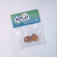 REPLAY WORKSHOP SUPERIOR AGATE SWIRL RECYCLED PERCENTILE DICE (Special Order)