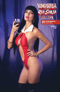 VAMPIRELLA VS. RED SONJA: RED CITY #1 CVR C COSPLAY - VAMPIRELLA - @IVYCOSPLAY (Special Order)