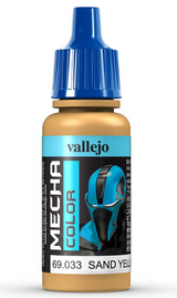 VALLEJO: MECHA COLOR SAND YELLOW (17ML) (Special Order)