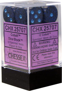 SPECKLED 12D6 BLUE STARS 16MM (Special Order)