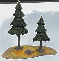 MONSTER SCENERY EVERGREEN PINE FOREST (Special Order)
