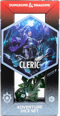 DND ADVENTURE DICE CLERIC: GREEN (Special Order)