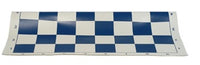 CHESS BOARD, VINYL ROLL-UP BLUE 20" (Special Order)
