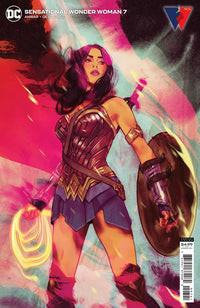 SENSATIONAL WONDER WOMAN #7 CVR B TULA LOTAY CARD (Special Order)