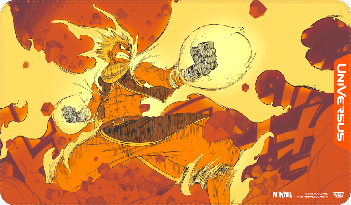 FAIRY TAIL ALL FIRED UP! NATSU PLAYMAT (Pre-Order)