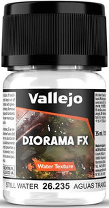 VALLEJO: DIORAMA TEXTURES STILL WATER 35ML (Special Order)