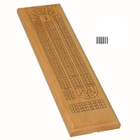 CRIBBAGE, 3-TRACK, NATURAL (Special Order)