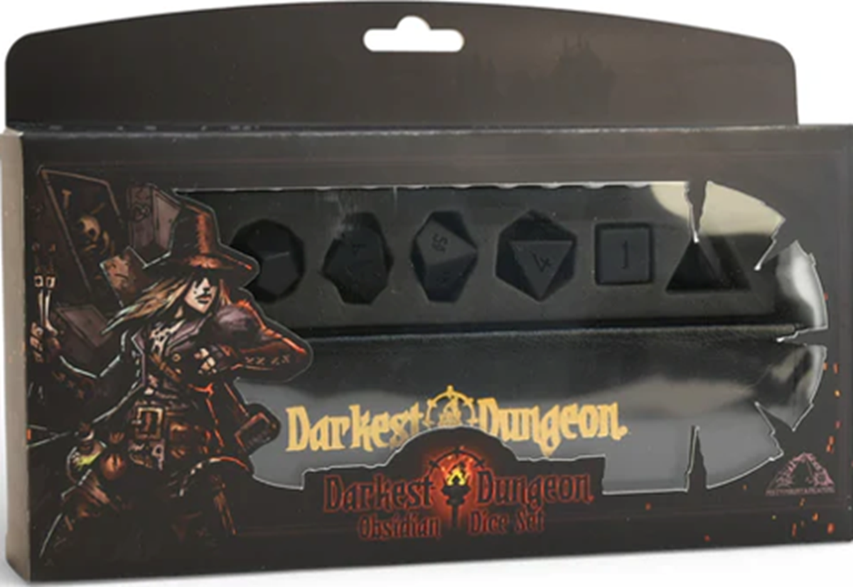 DARKEST DUNGEON OBSIDIAN DICE SET (Pre-Order)