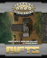 RIFTS FOR SAVAGE WORLDS MAP PACK 3: JUNGLE RIVER (Special Order)