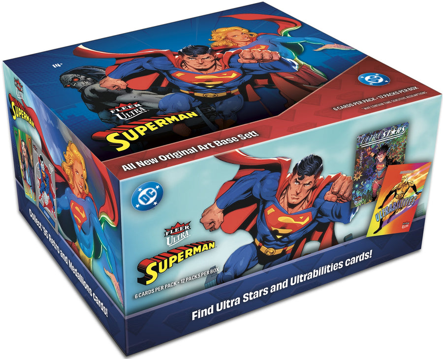 2026 Upper Deck Fleer Ultra Superman Hobby Box