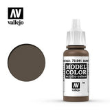 VALLEJO: MODEL COLOR BURNT UMBER (17ML) (Special Order)