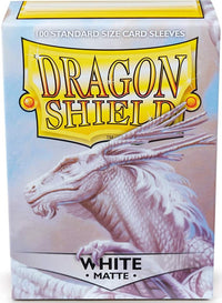 DRAGON SHIELD SLEEVES MATTE WHITE 100CT (Special Order)