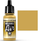 VALLEJO: MODEL AIR US INTERIOR YELLOW (17ML) (Special Order)