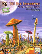 DCC RPG 101 HEX ENCOUNTERS (THIRD-PARTY THE PURPLE PLANET ADVENTURE) (Special Order)